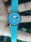 Vintage 1958 Timex Snoopy Watch Blue Dial 1958 Peanuts Mechanical Wind-Up