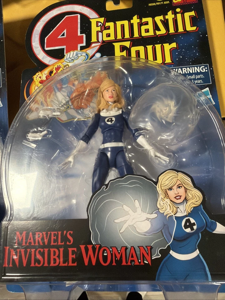 Marvel Legends Hasbro FF4 La Cosa Mujer Invisible Psico-Hombre Lote Evolutivo Foto 4 de 4