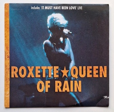 Roxette ''Queen of Rain''1992 EMI Records Original UK 7''Single  