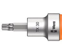 "Socket: Torx®-Bit; TX30; 1/2\"; 60Mm; Chrom-Vanadiu - WERA.05003833001 | EU Stock"