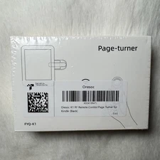Oresoc K1 RF Remote Page Turner for Kindle,Kobo,iPhone,Android,iPad,Tablet Black