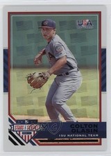 2017 USA Baseball Stars & Stripes Longevity Black Flag /5 Colton Olasin #63 0i76