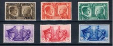 ITALIA 1941 FRATELLANZA D'ARMI MUSSOLINI-HITLER SERIE NHM (#143)