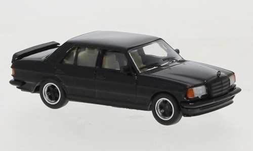 Brekina PCX870179 - 1/87 Mercedes W123 AMG, Black, 1980 - New