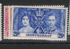 Montserrat Coronation SG 98-100 VFU (5fhh)