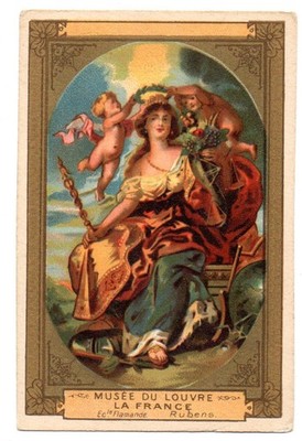 CHROM MUSEE DU LOUVRE - Nr. 100 La France Marie de Medici von Rubens