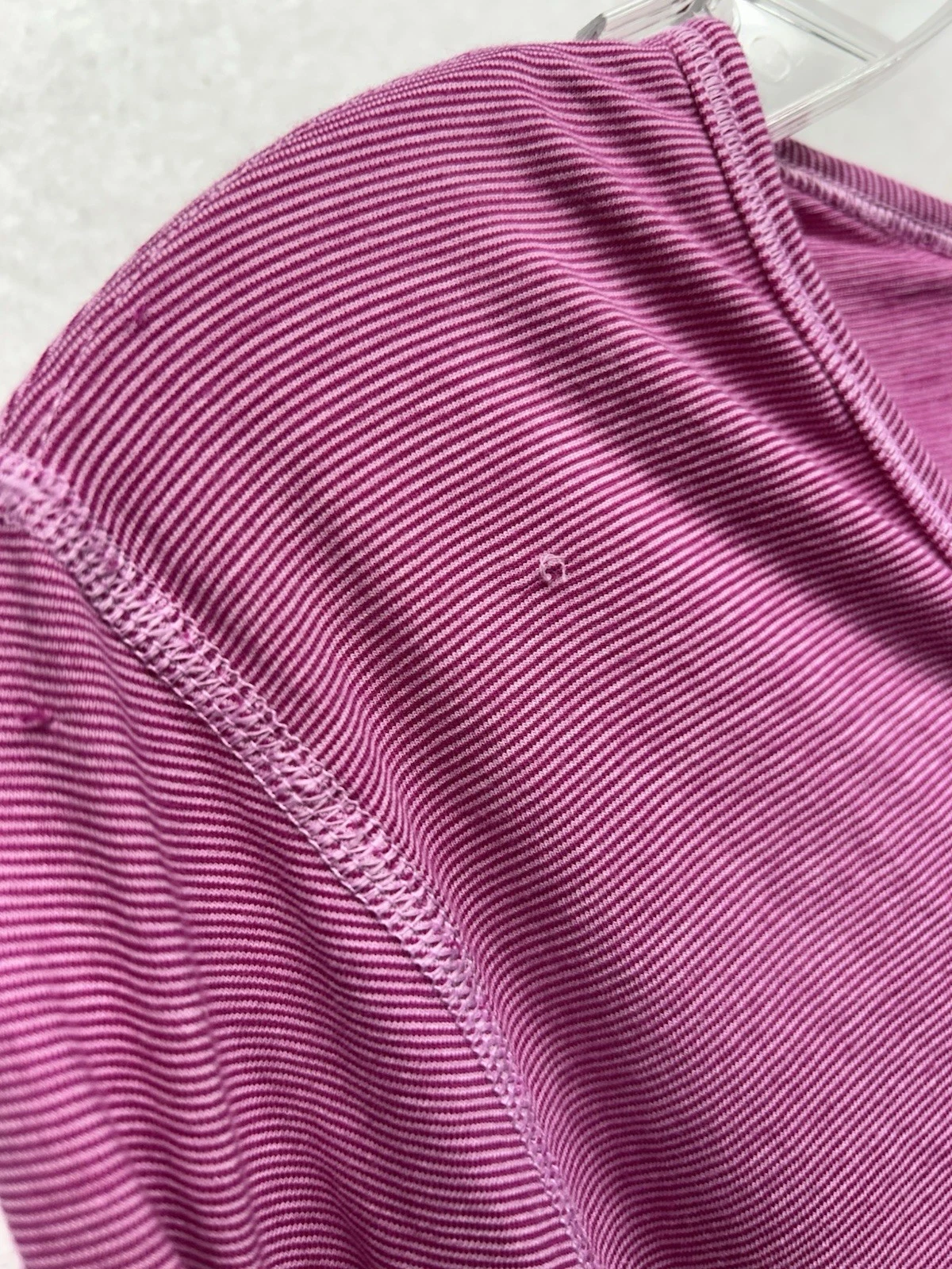 lululemon yogini 5 year long sleeve wee stripe shirt