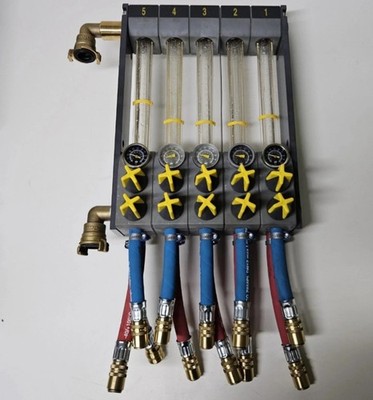 Wittmann Wasserbatterie 5 Kreise DFR-101 Neu Abgedichtet Mit Entleerung