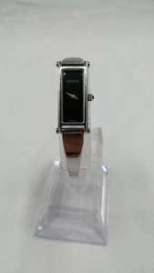 Montre Bracelet Femme Gucci 1500L Argent Quartz Authentifiée Accessoire Vintage