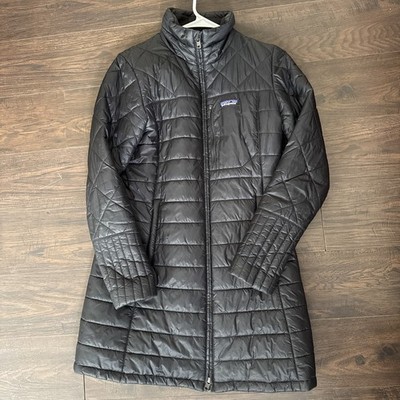 Patagonia Radalie Women s Down Puffy Jacket Medium Black Parka