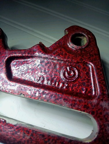 KTM EXC XC SX SXF 98- 03 Brembo Rear Brake Caliper Bracket OEM 250cc - 525cc - Foto 5 di 5