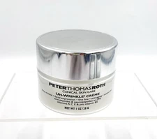 Peter Thomas Roth Un-Wrinkle Cream 1 Oz New Sealed Jar Creme Nine peptides