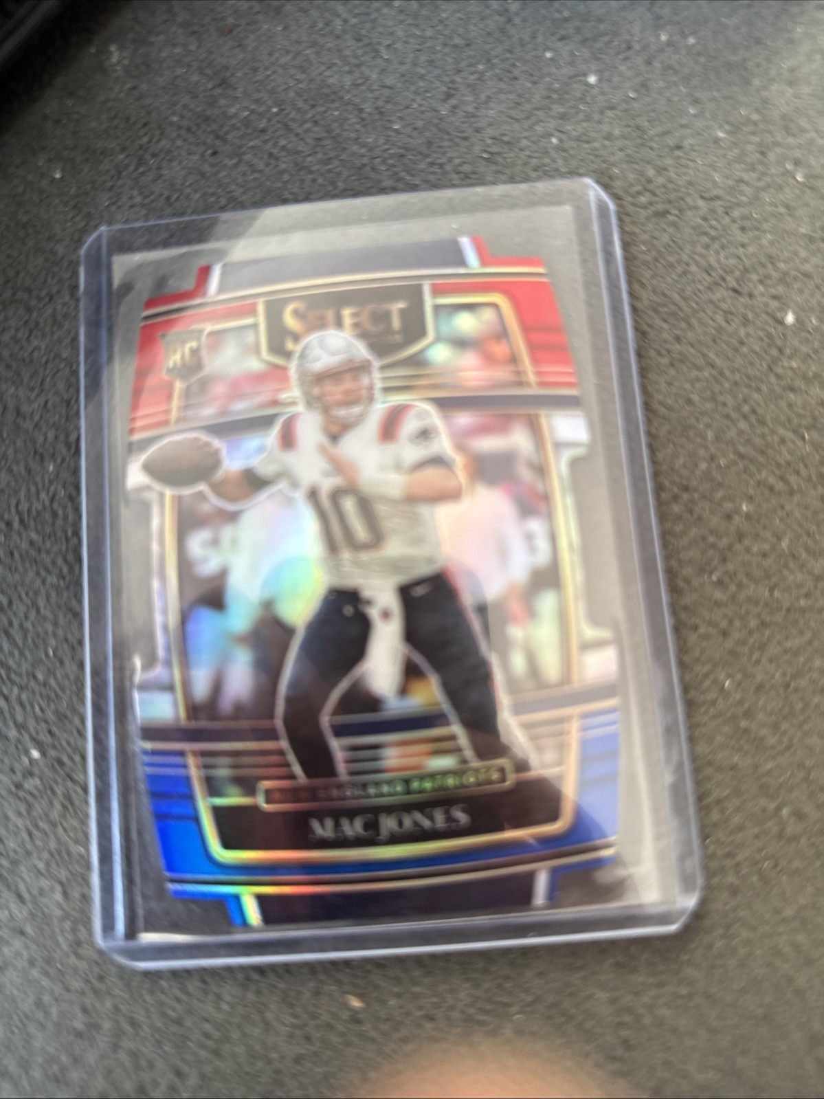 2021 Select Prizm Red and Blue Die Cut #51 Mac Jones RC