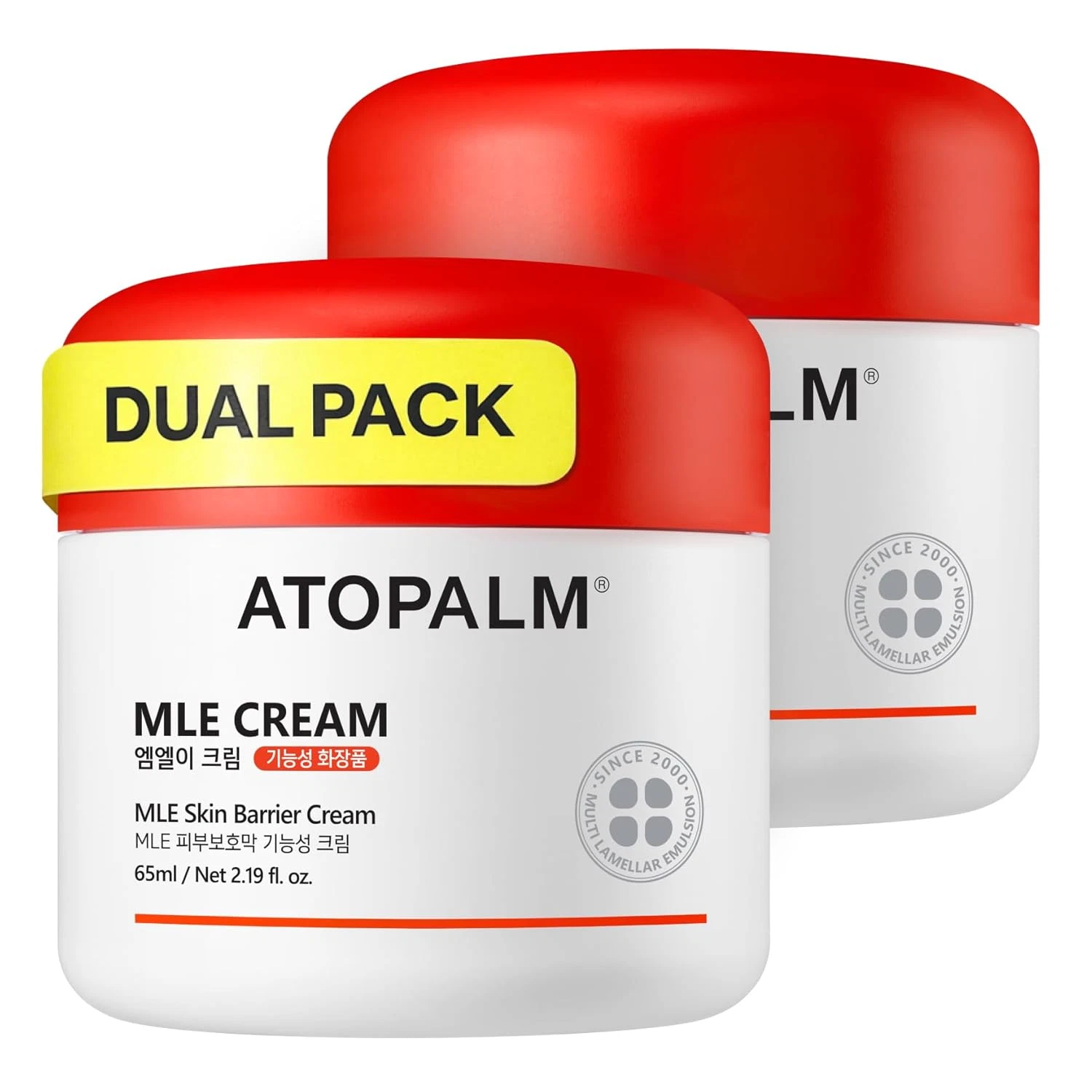 | 2-Pack, MLE Eczema Cream | Premium Baby Lotion Newborn | Baby Face and Body Mo