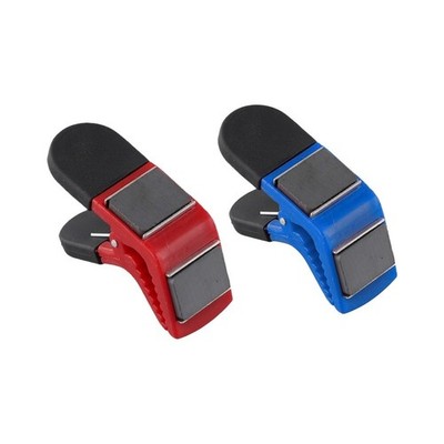 Magnetic Brush Clip Holder for Paintbrushes with Integrated Can Opener