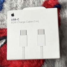 Apple USB-C to USB-C 60W Braided Charge Cable 1 m White MQKJ3AM/A