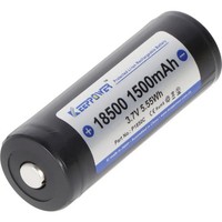 Keeppower Spezial-Akku 18500 Li-Ion 3.7 V 1500 Mah 1 St.
