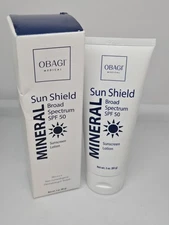 Obagi Sun Shield Mineral Broad Spectrum SPF50 Sunscreen Lotion 3oz (READ DESCRT)