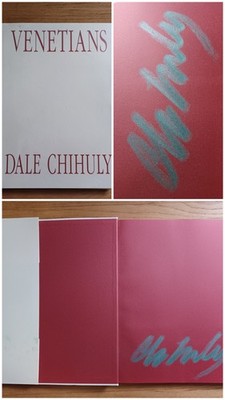 Venetians by Ron Glowen & Dale Chihuly Signed Abstract Limited Edition HD 1st 89