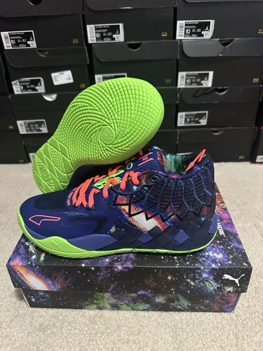 Puma Mb.01 Galaxy Basket Uomo Blu 37667707 Taglia 10 5 Nuovo