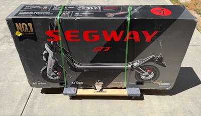 Segway - GT3 SuperScooter 45.6 mi Operating Range & 31 mph Speed