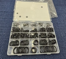 ZDBB 1010 Pcs Rubber O Rings 22 Size Universal O-Ring Assortment for Automotive