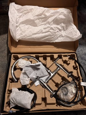 #ad #ad Kohler Edalyn K 28356 CP Widespread Bridge Kitchen Faucet Spray Polished Chrome $460.50