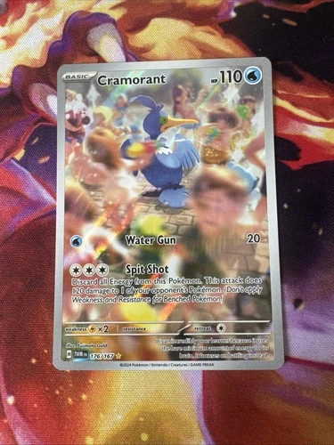 Cramorant 176/167 Sv06: Twilight Masquerade IR Pokémon