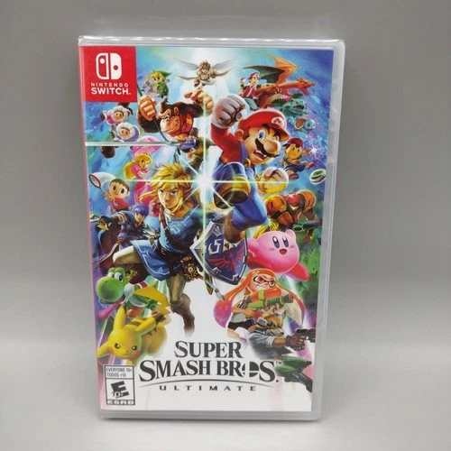 New ListingSuper Smash Bros Ultimate (Nintendo Switch, 2018) USA Version – Brand New Sealed