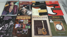 Lot of 8 Guitar Tab / Sheet Music Songbooks Various Hal Leonard Southern Rock