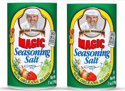 Magic Seasoning Salt New Orleans Blend , 7 Ounce (Pack of 2)