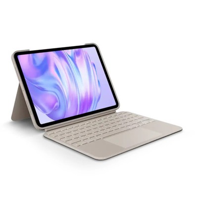 Logitech - Combo Touch Keyboards & Trackpad Case iPad Pro 11-inch (M4) - Sand
