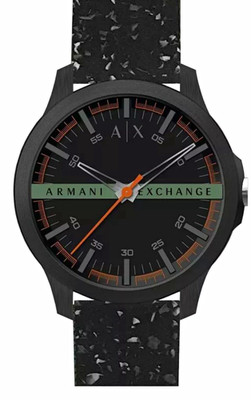 Armani Exchange A|X Hampton Herrenuhr schwarz NEU und unbenutzt mit OVP