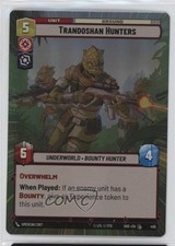 2024 Star Wars Unlimited - Shadows of the Galaxy SHD Foil Trandoshan Hunters