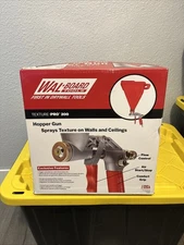 Texture-pro 200 Hopper Gun With 3 Spray Tips Walboard Tools Ceiling Texturing