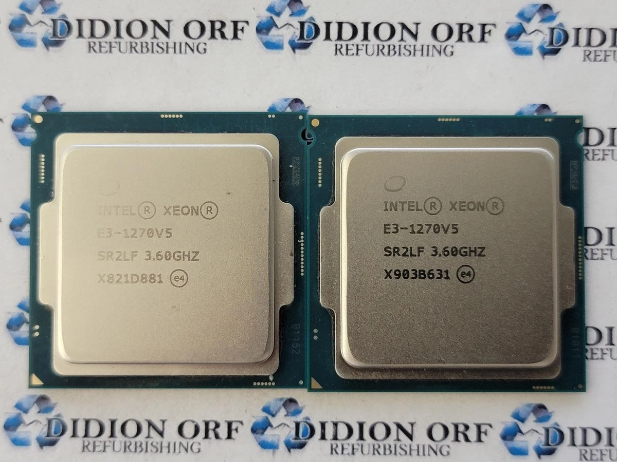 CPU INTEL XEON E3-1270V5 9枚 ジャンク CPU INTEL XEON E3 系 5種 1270V5他 合計9枚 ジャンク Intel Xeon E3-