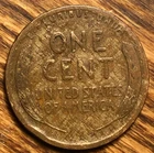 1917 Lincoln Wheat Cent Streaky Woody Improper Alloy Mix Error Unique Eye Appeal