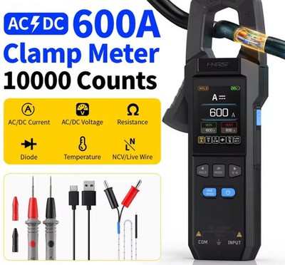 FNIRSI DMC-100 DC AC Stromzange 10000 Stück Digital Multimeter USB Cha