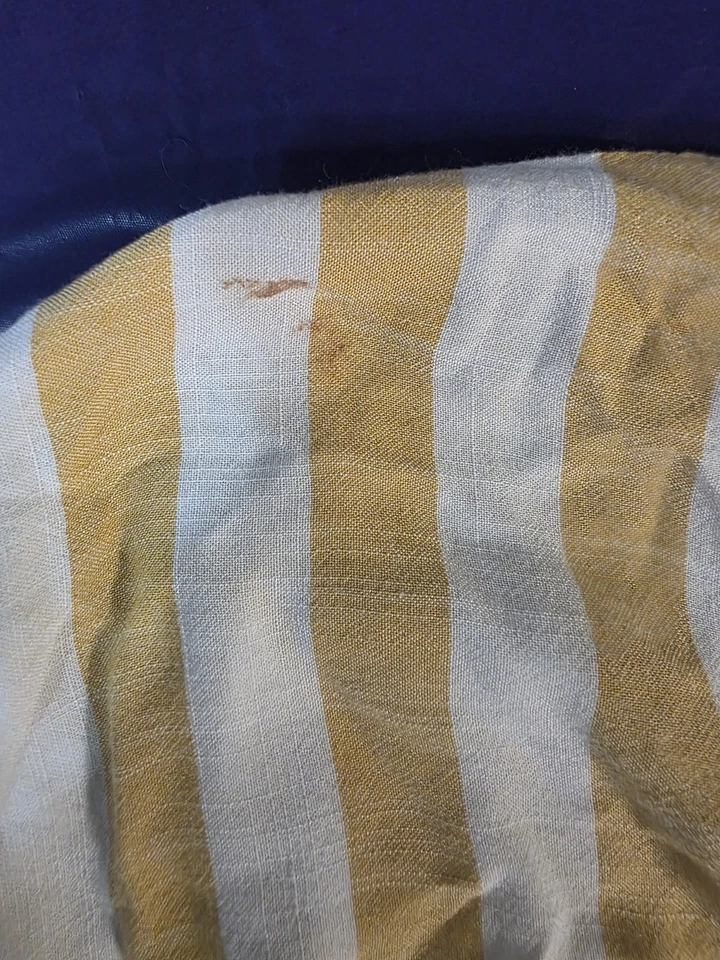 Max Studios Women's Medium Blouse, Sleeveless, Tie at Waist, Striped - Image 4 of 4