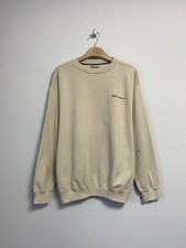 Reebok Vintage Y2K Style Sweatshirt 90 s Size L Men s Beige