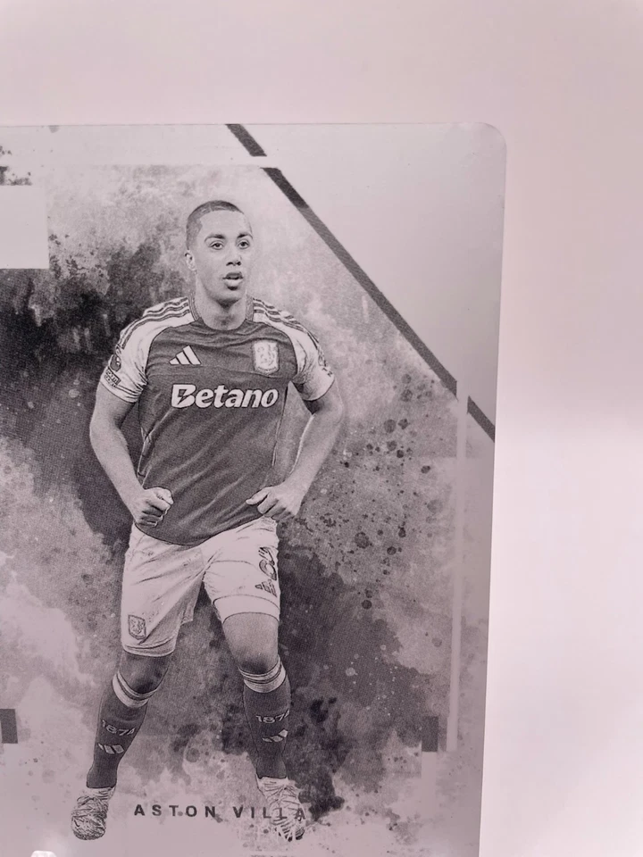 🔥2024-25 Panini Impecable Fútbol Youri Tielemans 1/1 Placa de Impresión - Rara🔥 Foto 4 de 4
