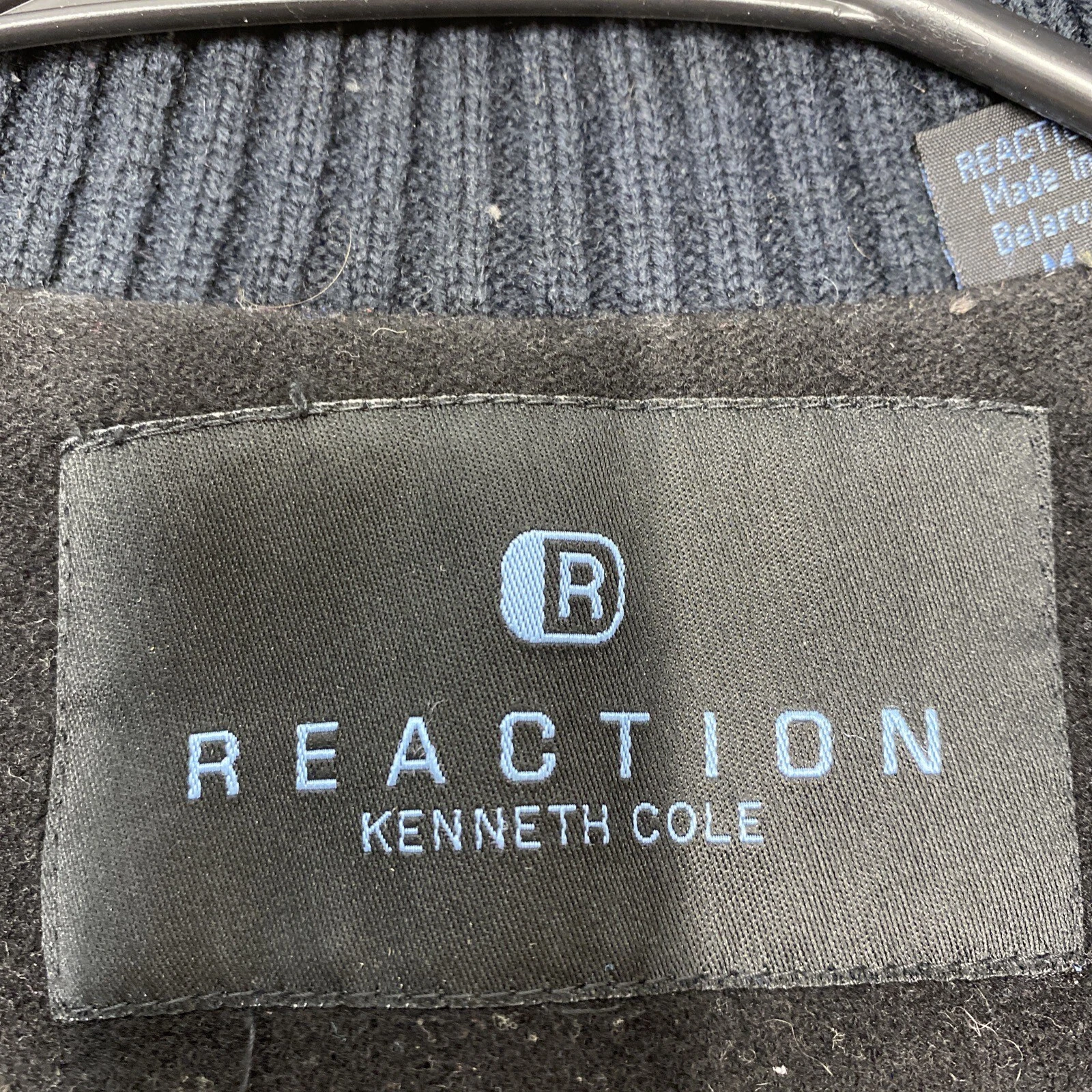 Abrigo Para Hombre Kenneth Cole Talla M Chaqueta Casual De Primavera Negro - product detail image 5