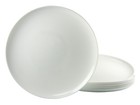 Italian Party Pizzateller 32cm weiß 6tlg Opalglas CreaTable 15865