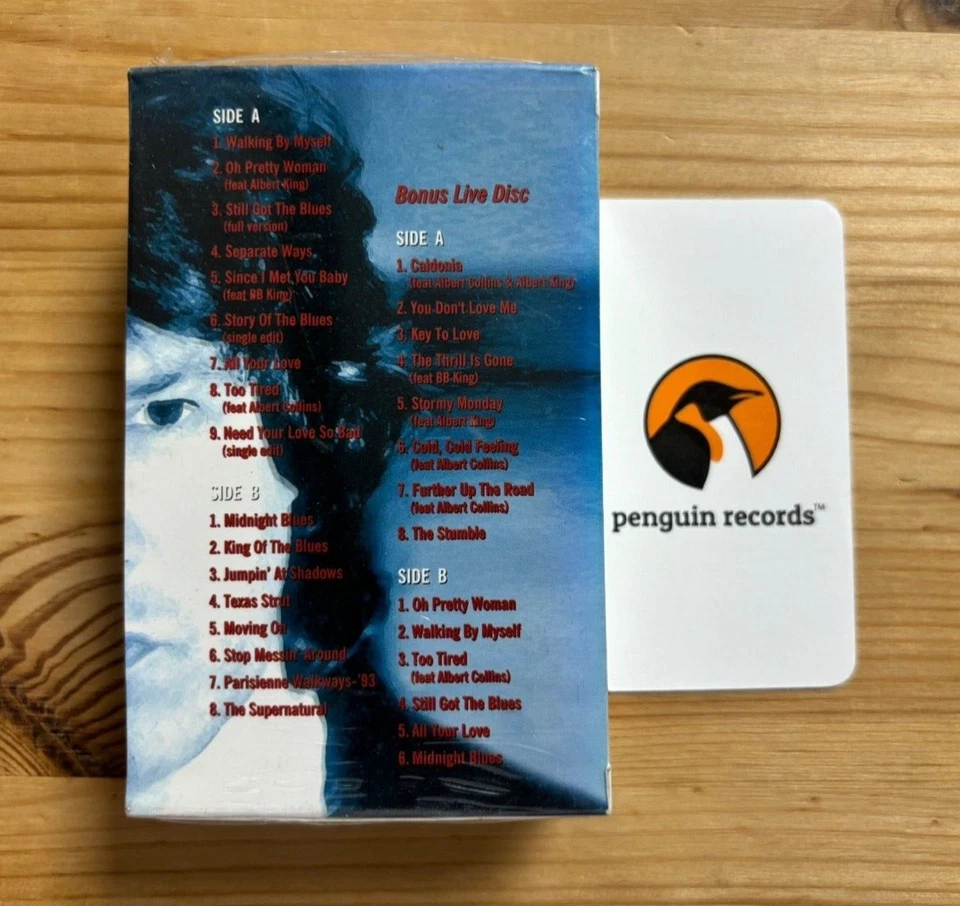 GARY MOORE - THE BEST OF THE BLUES CASSETTE TAPE KOREA EDITION SEALED - Image 3 of 4