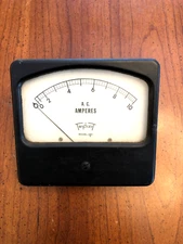 Vintage Triplet 430 AC Ampere Meter