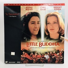 Little Buddha Laserdisc Widescreen Keanu Reeves C Isaak Bridget Fonda Laserdiscs