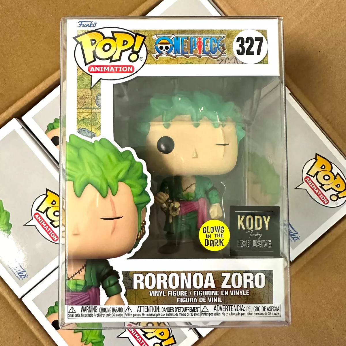 Funko POP Animation One Piece - Roronoa Zoro (green)