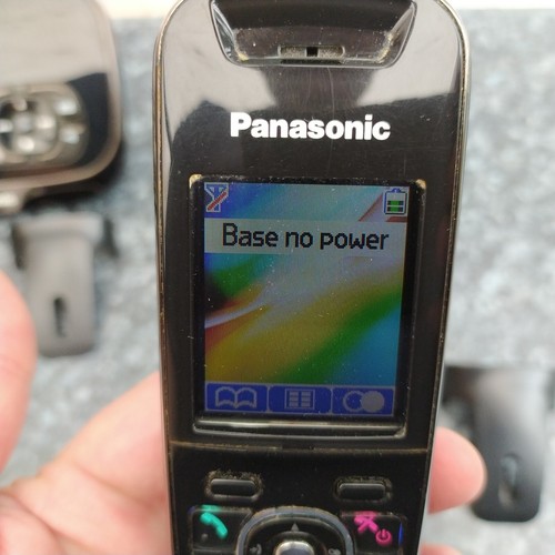 Panasonic KX-TG8524EB Dect, 3 Handset Phone System & Answering Machine See Pics - Picture 2 of 24