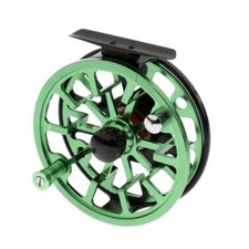 Aluminium Fliegen Angelrolle 5 / 6WF Links / Rechts Hand CNC Bearbeitete