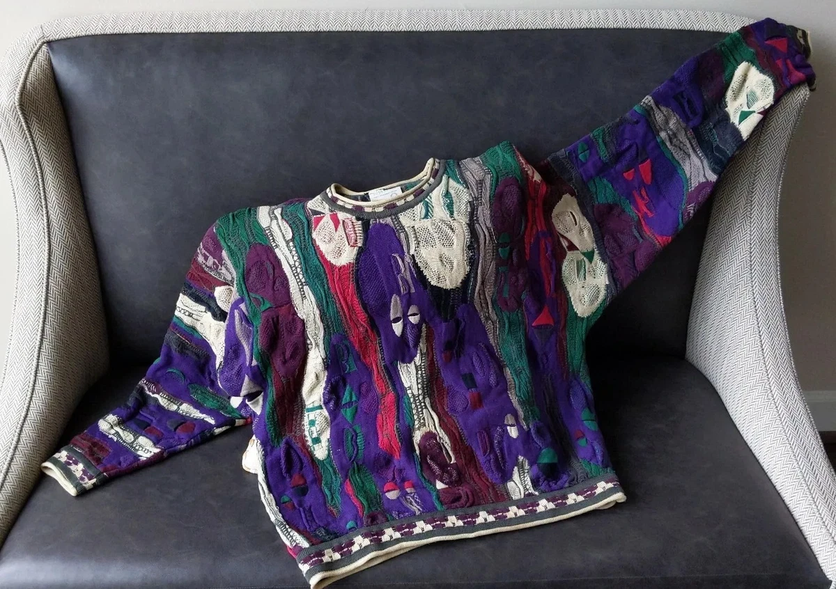 Purple coogi best sale sweater